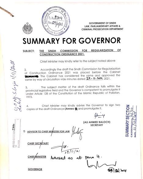 Illegal Constructions Karachi